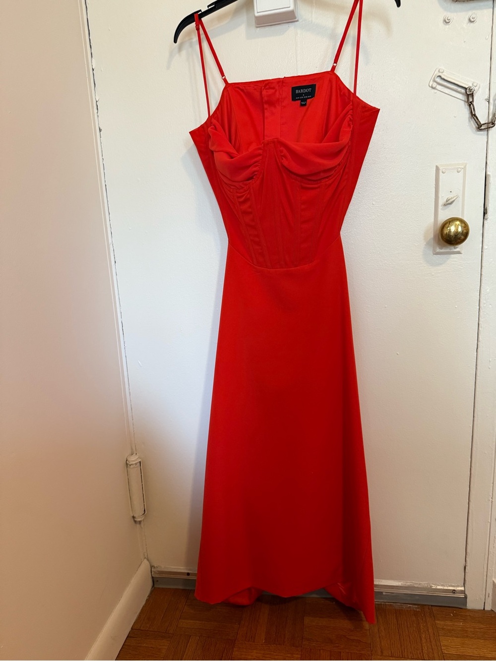 Bardot “Martini” Corset Midi Dress